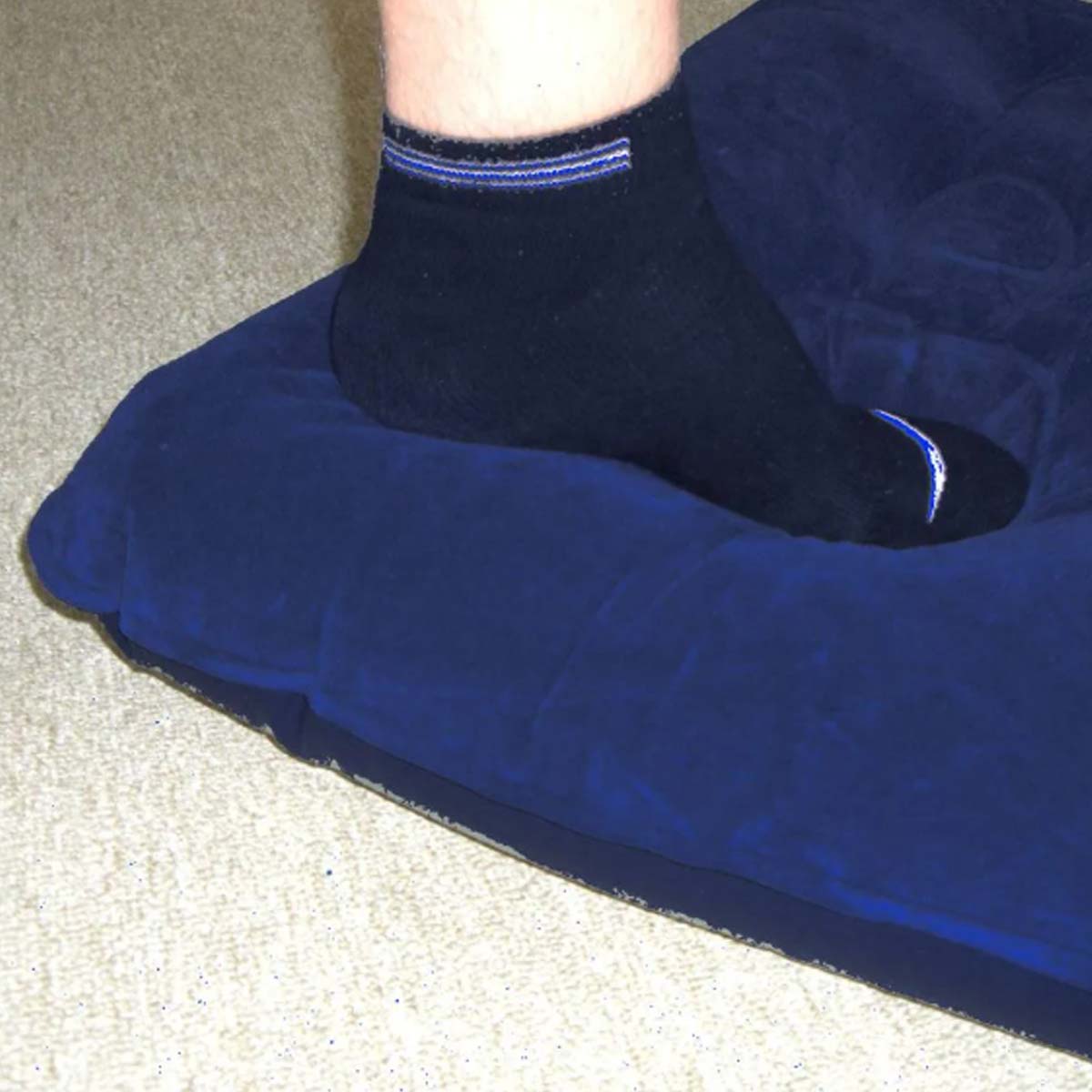 Colchão Inflável Solteiro Zenite NTK com Inflador Embutido