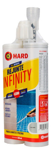 Rejunte Infinity Porcelanato 330ml - Hard Diversas Cores