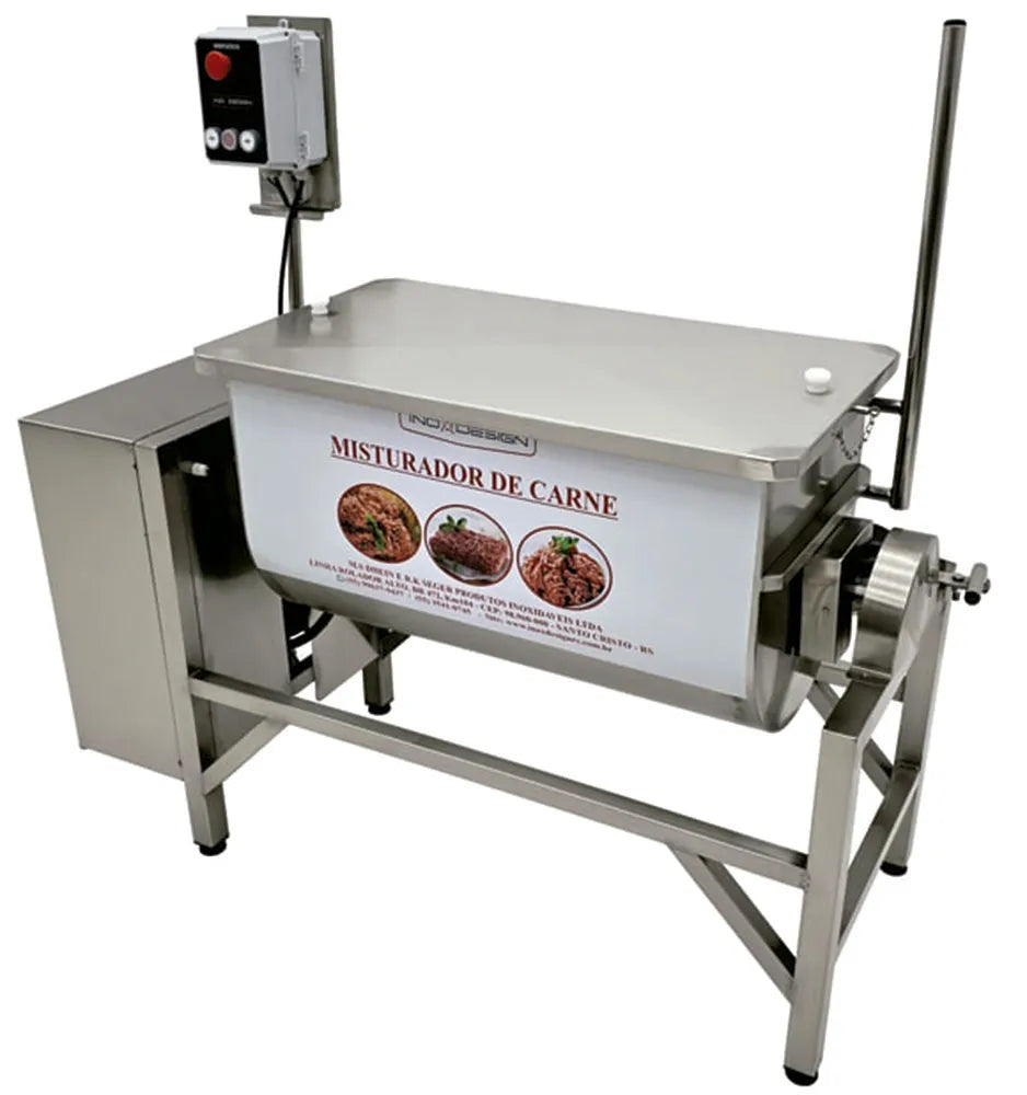 Misturador De Carne Industrial 100 Litros Misturadeira