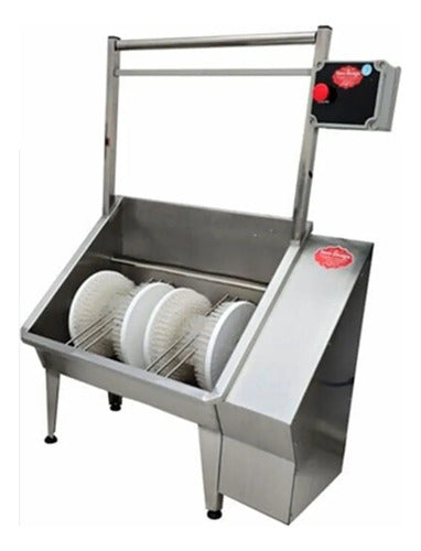 Lavador De Botas Automático Com 2 Escovas Carreteis