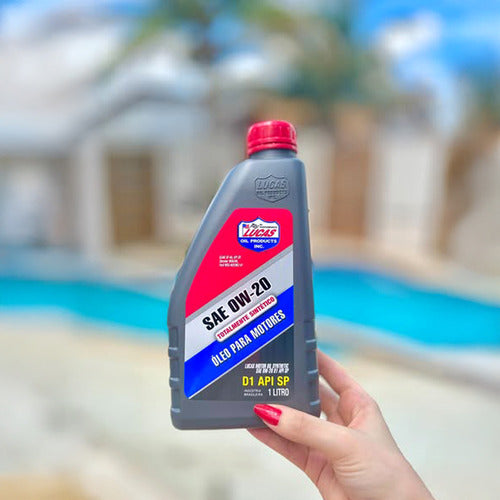 Óleo De Motor Lubrificante 100% Sintético Sae 0w20 D1 Api Sp