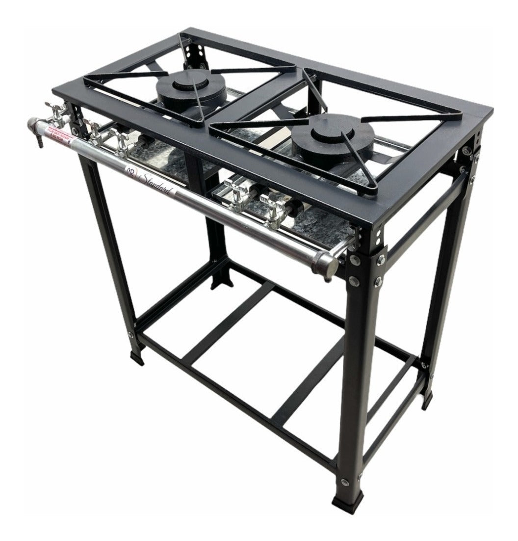 Fogão Industrial Gás Mr Fogões Standard Fogão 2 Bocas duplas