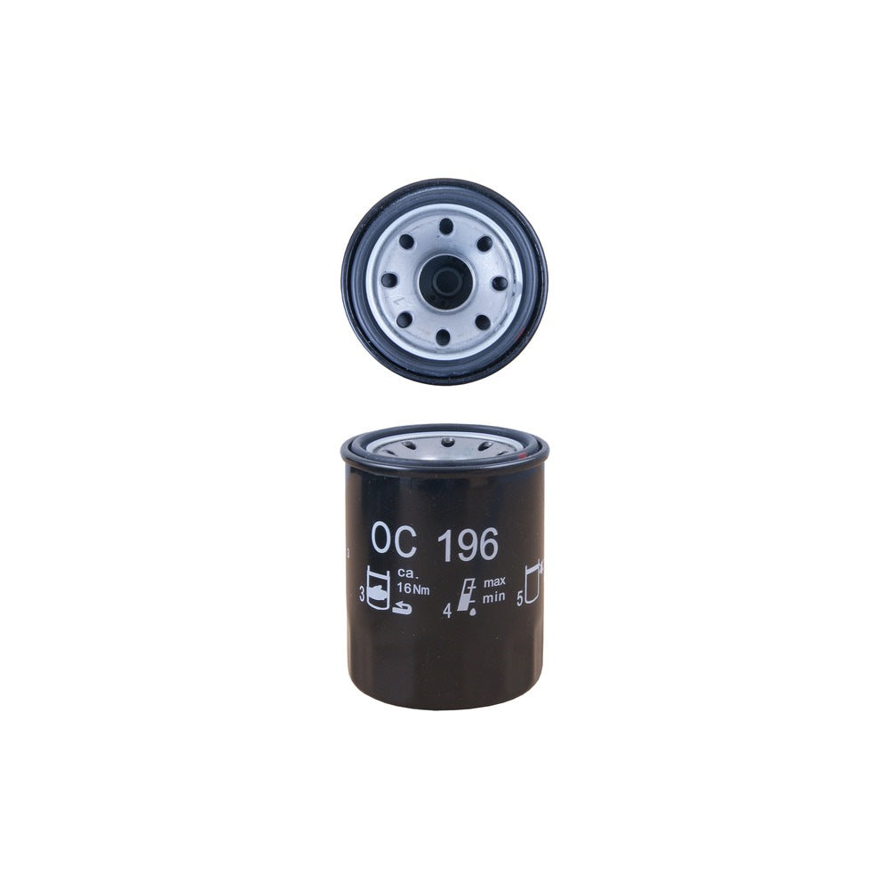Filtro de Óleo Mahle OC196 Mitsubishi Eclipse Cross/Outlander/Pajero/L200/Eclipse, Kia Sportage/Clarus/Carnival/Sorento, Nissan Kicks/Pathfinder