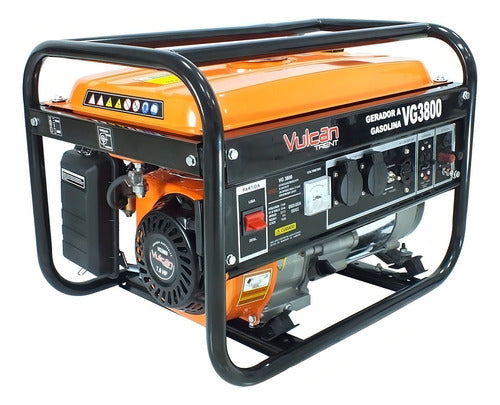 Gerador Portátil Vulcan Trent Bifásico Com Tecnologia Avr