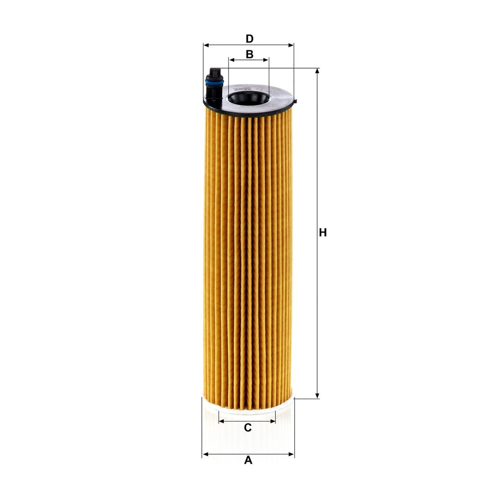 Elemento Filtrante Óleo Lubrificante Mann-filter HU6020Z Mercedes Sprinter/Sprinter Furgão/Sprinter Van/Sprinter Chassi