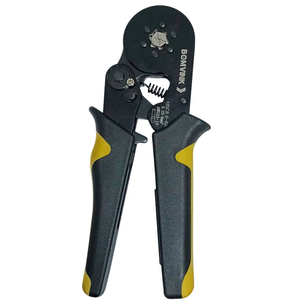 Kit Alicate Crimpar Box Com 1900 Terminal Ilhós 0.25 A 6mm2