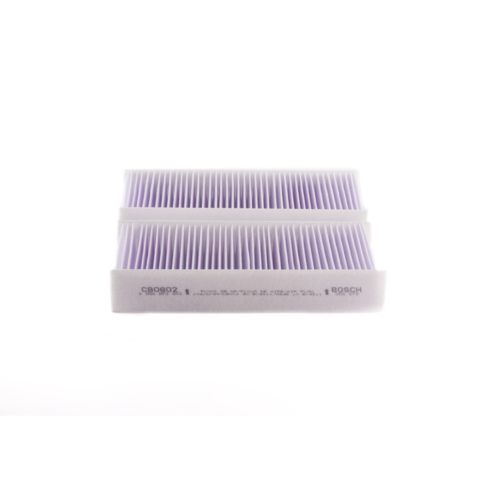 Filtro de Cabine Standard Bosch 0986BF0602 VW Constellation/15.190 Odr, Agrale Furgovan/MA 9.2E