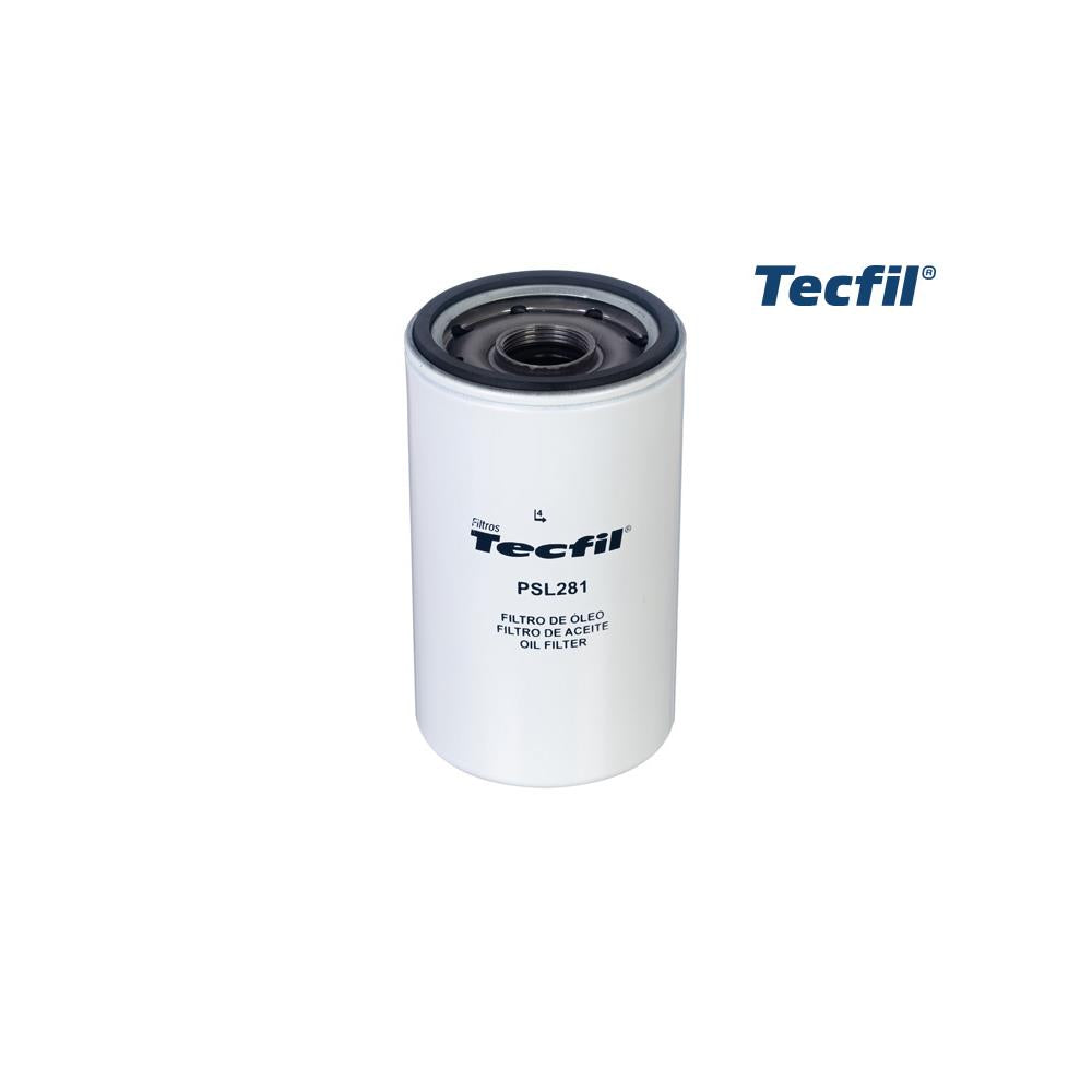 Filtro de Óleo Tecfil PSL281 Case Ih Axial Flow 7230/Axial Flow 7130/Axial Flow 9230/Afx 7120, VW 14-210/16-210/16-210 H, Case Afx 7230/Afx 9230