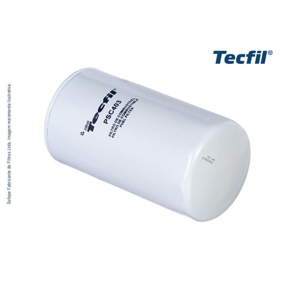 Filtro de Combustível Tecfil PSC403 Iveco Tector/Tector Attack/Eurocargo/Granclass/Tector Stradale/Vertis HD, Ford Cargo, VW Constellation