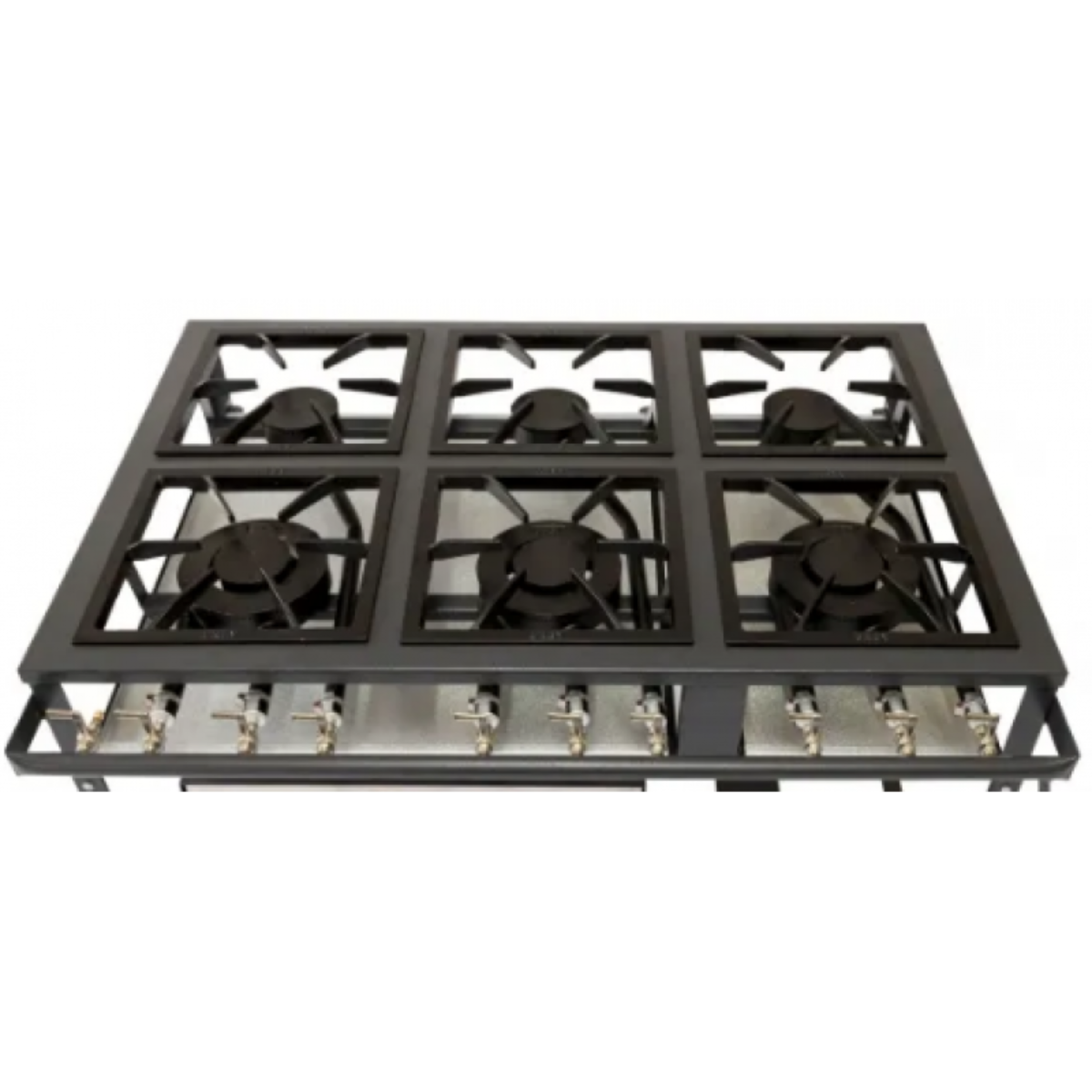 Fogão Industrial Econômica Baixa Pressão 6 Bocas 3 QS 3QD