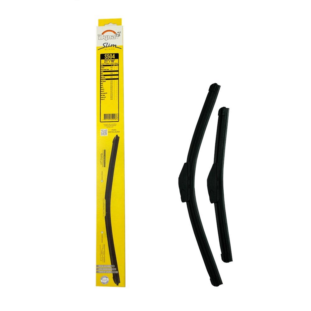 Palheta Nova Slim+ Dyna S504 VW Polo Sedan/Polo/Saveiro/Gol/Golf/Parati, Ford Ecosport/Fiesta, Honda Civic, Toyota Hilux SW4/Hilux