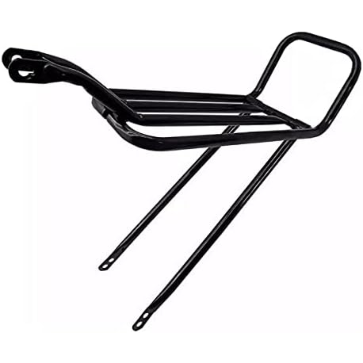 Bagageiro Aro 26 Articulado Rabetão em Aço Reforçado - Preto