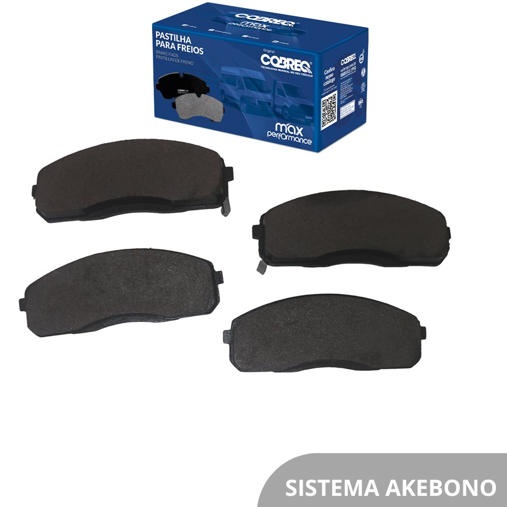 Pastilha de Freio Cobreq N1238P Hyundai HR/HR HD, Kia Carnival