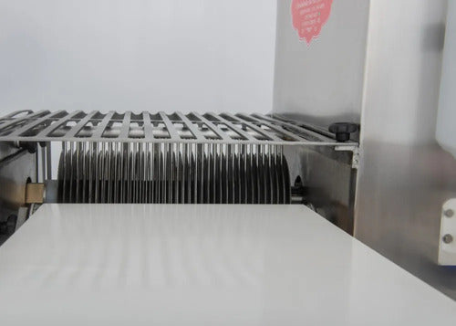 Cortador De Toucinho Industrial Com 2 Esteiras - Inox Desing