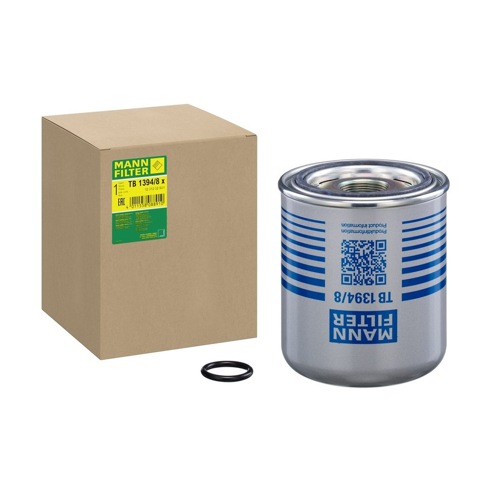 Filtro de Ar Comprimido Mann-filter TB1394/8X Mercedes Actros/Arocs/Sprinter Furgão, Porsche 911 Cabriolet, Lexus LS