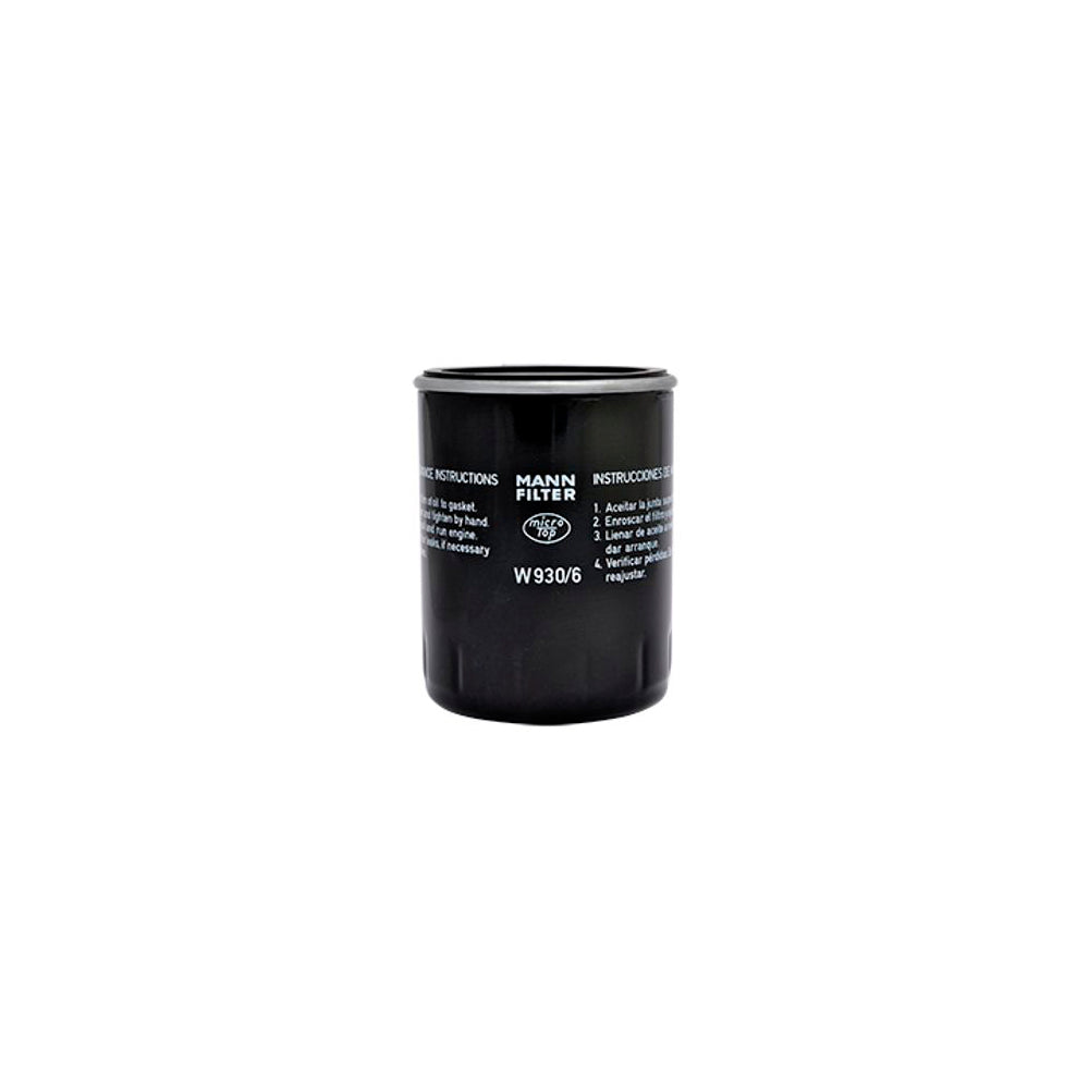 Filtro Blindado Óleo Lubrificante Mann-filter W930/6 GM Opala/Caravan/C-10/Veraneio/A-10, Engesa Engesa 4, Fiat Fnm Ônibus/Fiat 80