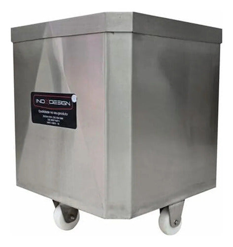 Carro De Deslocamento 100 Kg Inox Design