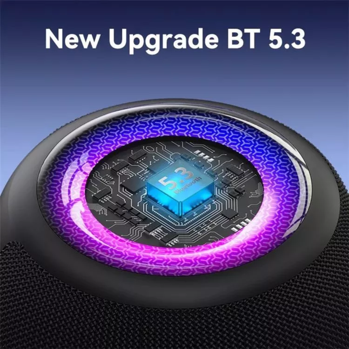 Caixa de Som Bluetooth 5W RGB Tomate MTS-6013 Portátil