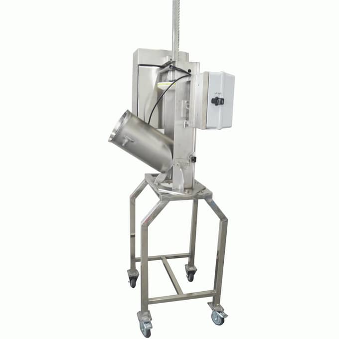 Ensacadeira Elétrica de Linguiça 15 kg Inox 304 com Pedestal e Rodízio Inox - Inox Design