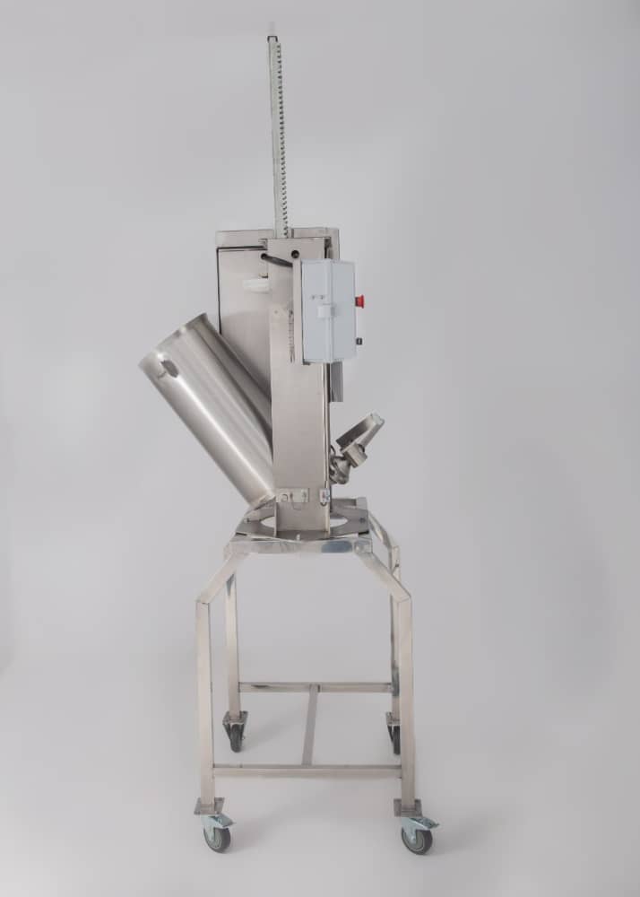 Ensacadeira Elétrica de Linguiça 30 kg Inox 304 com Pedestal e Rodízio Galvanizado - Inox Design