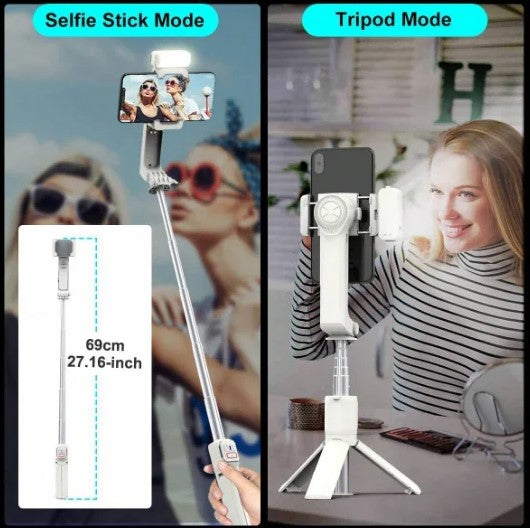 Estabilizador para Câmera com Tripé Extensível IT-Blue LE-3904