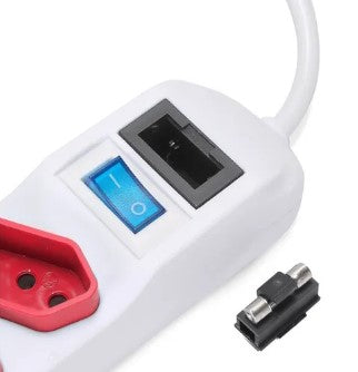 Extensão Elétrica com 4 Tomadas Tripolar Bivolt 10A 1,5m Knup SL7614