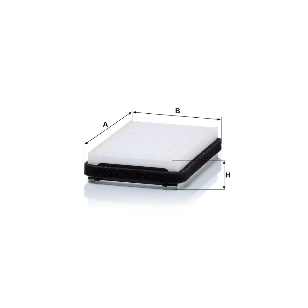 Filtro de Ar Condicionado-cabine Mann-filter CU2136 John Deere CH670/CH570/S540