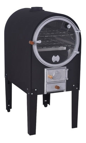 Forno A Lenha Com Interior Inox Brilhante (100cm)fornellar