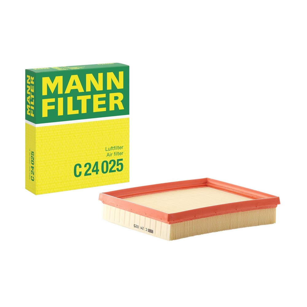 Elemento Filtrante do Ar Mann-filter C24025 Bmw Serie 1/Serie 4/Serie 3