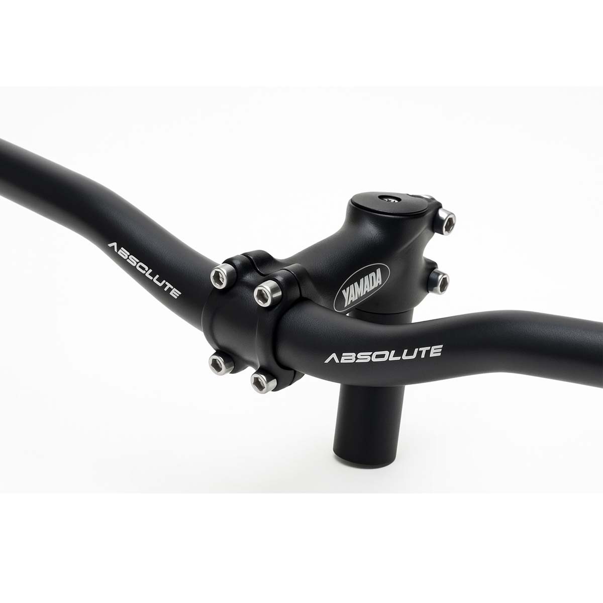 Conjunto Mesa Suporte Yamada+Guidão Absolute Reto MTB 25,4mm