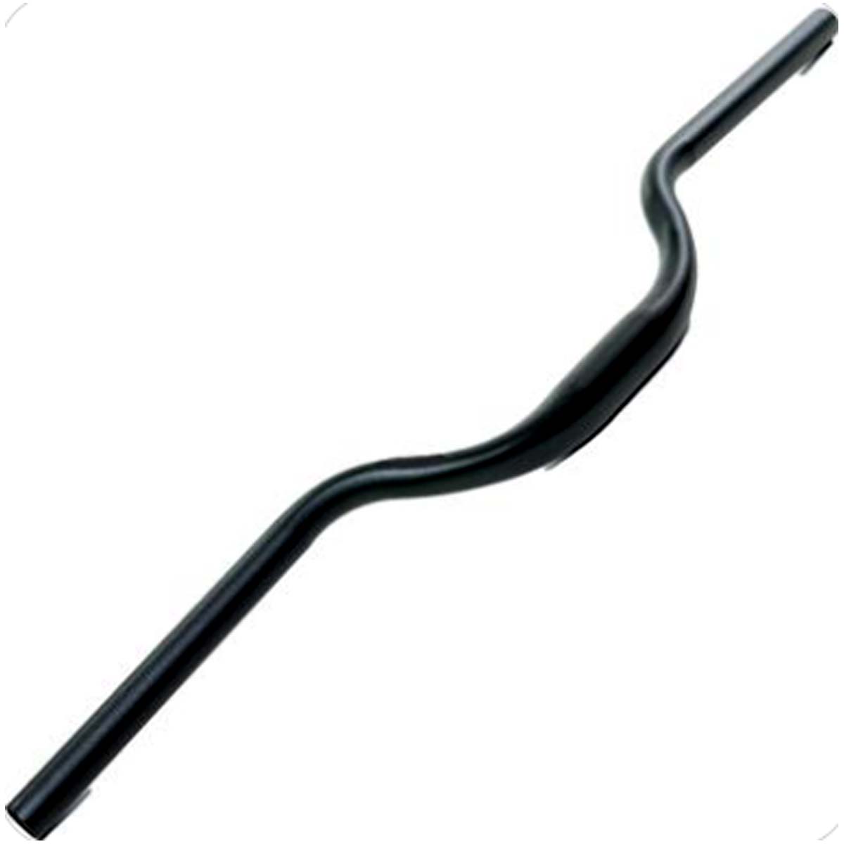 Guidão MTB Aço 31,8x720mm Altura 60mm Preto