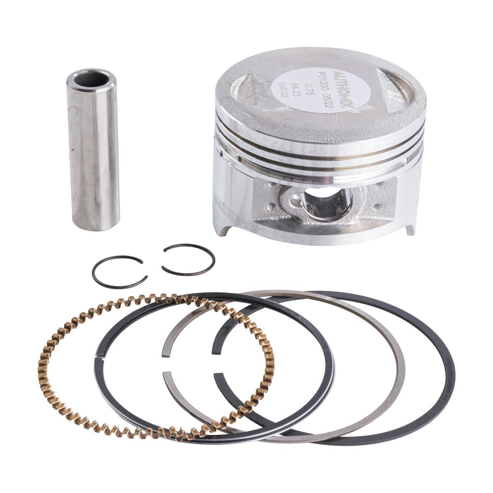 Pistão e Anel Authomix PA79200-75 Honda Cbx 200 Strada/XR 200R