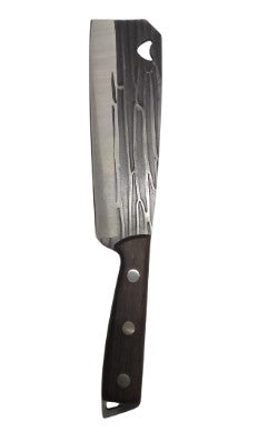 Faca para Pesca e Caça em Aço Inox com Cabo de Madeira e Bainha Luatek SLK-AF91