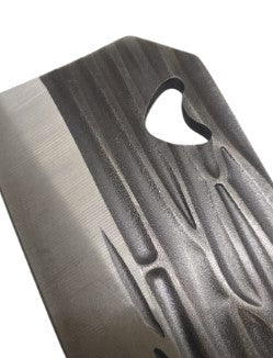 Faca para Pesca e Caça em Aço Inox com Cabo de Madeira e Bainha Luatek SLK-AF91