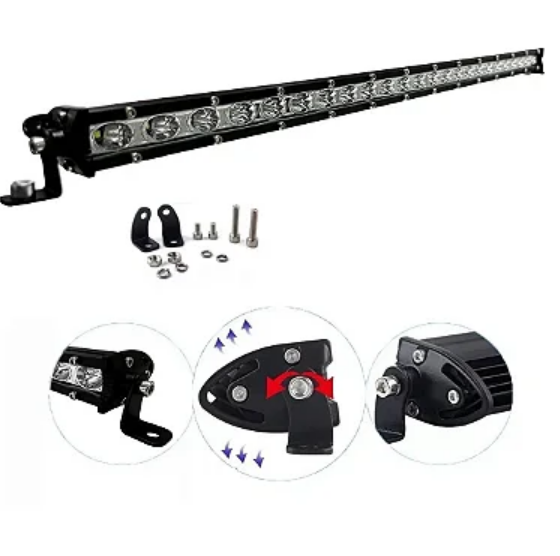 Farol Auxiliar Barra de LED Slim 24 LEDs 72W 66cm IP67 Lelong LE-6764