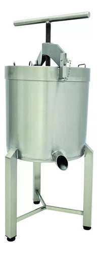 Prensa Manual Torresmo Capacidade 100kg - Inox Design