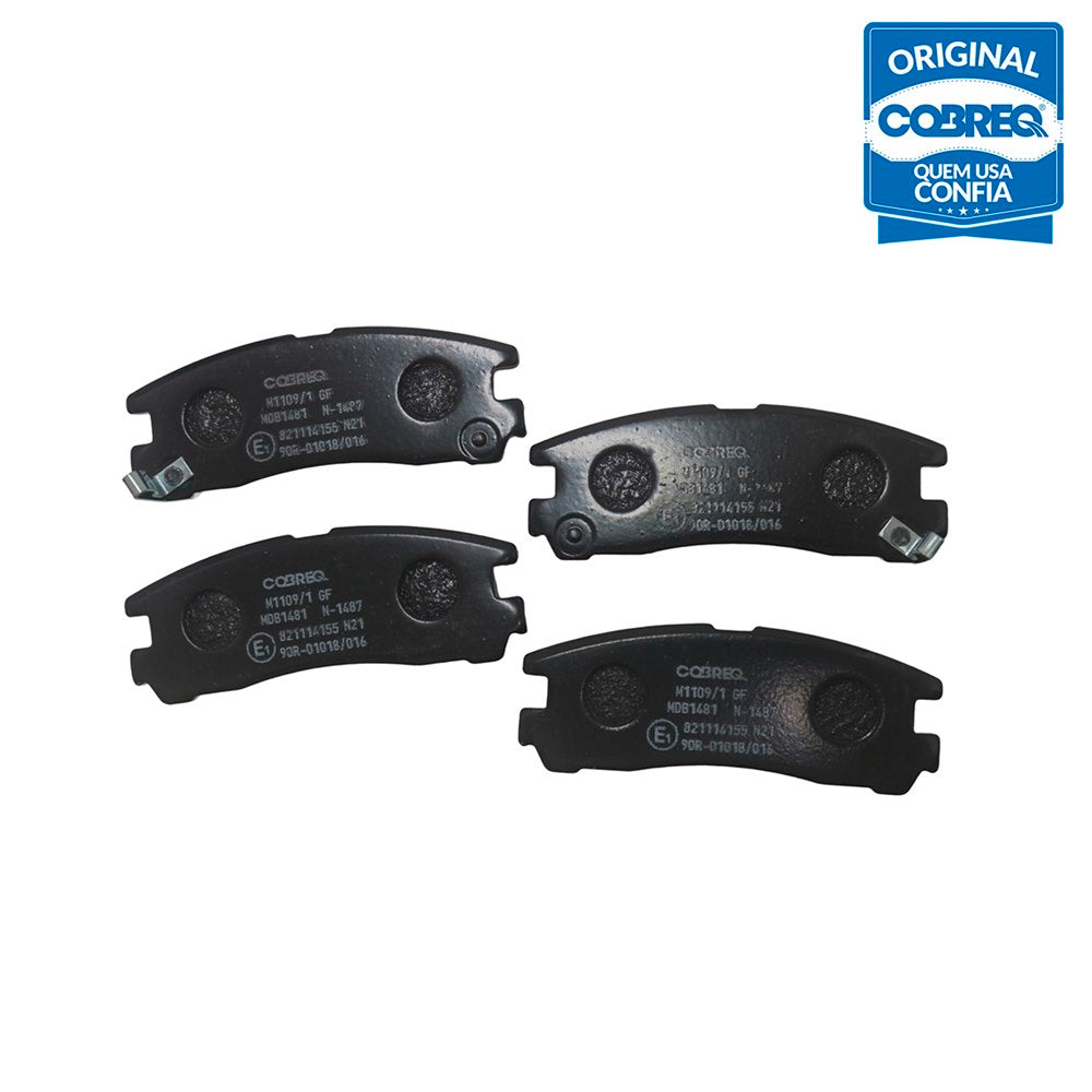 Pastilha de Freio Cobreq N-1487 Mitsubishi Pajero/Eclipse/Galant/Space Wagon, Chrysler Sebring
