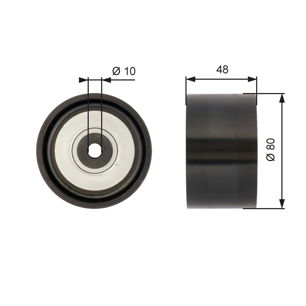 Polia Micro V Gates T36259 Mercedes 1938 S/LS 2638/LS 1938/2638