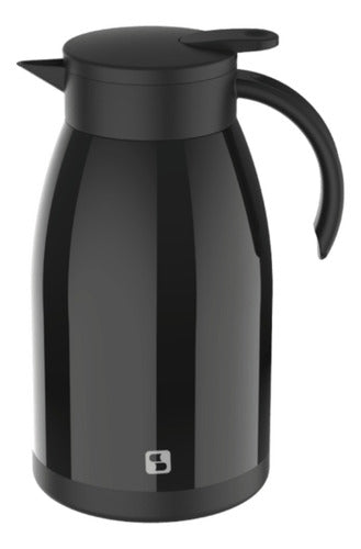Garrafa Térmica Bule Elegance Para Café Chá 1 L Inox