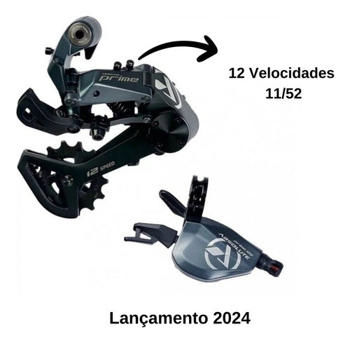 Kit Absolute 12v 11/52 Com Pedivela 175mm 34 Dentes