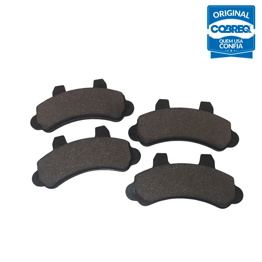 Pastilha de Freio Cobreq N-330 GM Bonanza/C-20/Veraneio/A-20/D-20/Silverado, Ford F-1000