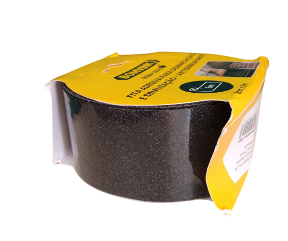 Fita Adesiva para Demarcação e Sinalização Antiderrapante 5cm x 5m Bomder BOM-1304
