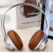 Fone de Ouvido Bluetooth 5.4 Sem Fio Over-Ear Recarregável IT-Blue LE-0303