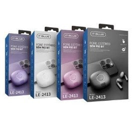 Fone de Ouvido Bluetooth 5.3 TWS com Case de Carregamento IT-Blue LE-2413
