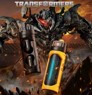 Fone de Ouvido Bluetooth 5.4 TWS sem Fio com Estojo Carregador Transformers TF-T11