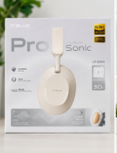 Fone de Ouvido Bluetooth 5.4 com Cancelamento de Ruído ANC e Microfone IT-Blue LE-0301