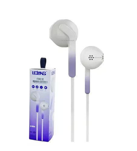 Fone de Ouvido Estéreo Over-Ear P2 com Cabo de 1,2m Lelong LE-0234