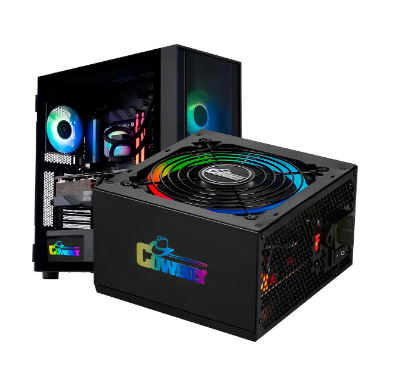Fonte para PC ATX 500W com Iluminação RGB Cowboy KP-534RGB