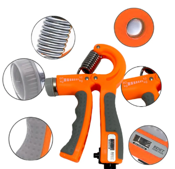 Fortalecedor de Mão Hand Grip Ajustável com Contador de Repetições Oasis OIF-7300