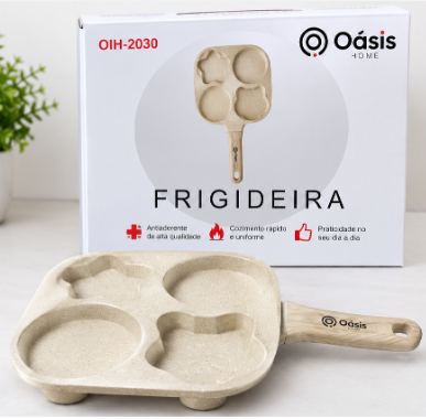 Frigideira Antiaderente com 4 Divisórias Oasis OIH-2030
